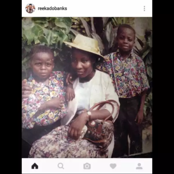 This Is What We Call Throwback Indeed – See Reekado Banks’ #TBT Photo..